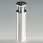 Through Grip Standoffs, Round, Aluminum, Set of 4 - Silver