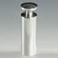 Through Grip Standoffs, Round, Aluminum, Set of 4 - Silver