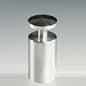 Through Grip Standoffs, Round, Aluminum, Set of 4 - Silver