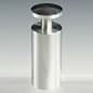 Through Grip Standoffs, Round, Aluminum, Set of 4 - Silver