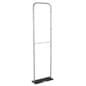 2’ Trade Show Banner Stand, Portable, Frame Only – Silver
