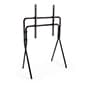 Artistic Sawhorse TV Stand, Fits Screens 49”- 70”, Steel Legs – Black