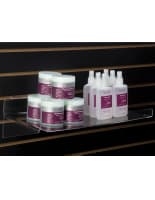 Acrylic Slatwall Shelf Ideal for Impulses Slim Acrylic Slatwall Shelf