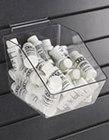Slatwall Accessories: Acrylic Bulk Bins slatwall accessories