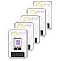 QR Code Decal with UV Custom Logo and Menu Message - Pack of 5