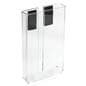 4 x 7 Brochure Holder with Hook and Loop Fasteners for Display Boards - Clear