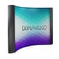 10' Coyote Popup Trade Show Banner Backdrop w/ Custom Graphics & End Caps - Black