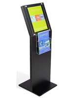 Black Brochure Stand : 11" x 14" Sign Holder brochure stand