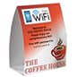 Table Tents w/ Full Color Custom Graphics, 25-Piece Packs, 2-Sided - Multiple Sizes