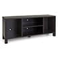 58" Wooden TV Stand, Holds Monitors Up to 65", 4 Compartments – Multiple Colors
