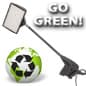 12 Watt LED Spotlight for Trade Show Displays - Black