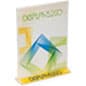 8.5" x 11" Acrylic Countertop Sign Holder, Custom Printing, T-Style Design - Clear