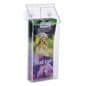 Outdoor Acrylic Brochure Window Rack, 4"w, Hinged Lid, Suction Cups - Clear