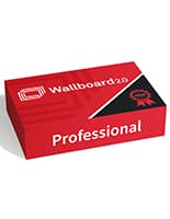 Wallboard Digital Signage CMS Service with Content Creation & Predesigned Templates Wallboard digital display software with non-touch screen pairing for a more affordable option