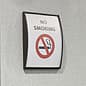 Curved Adhesive Wall Sign Holder, Snap-Out Lens