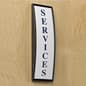 Curved Adhesive Wall Sign Holder, Snap-Out Lens