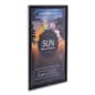Outdoor Wall Mounted Poster Holder, Snap Frame, Lockable