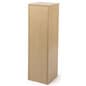 Floor Standing Display Riser Stand with 12.5" Square Top, and Melamine Finish