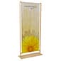 33 x 78 Custom Printed Banner w/ Wooden Frame, Single Sided, Recyclable - Natural