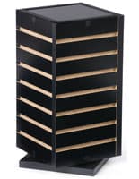 Slatwall Countertop Cube for Smaller Accessories Black Slatwall Countertop Cube
