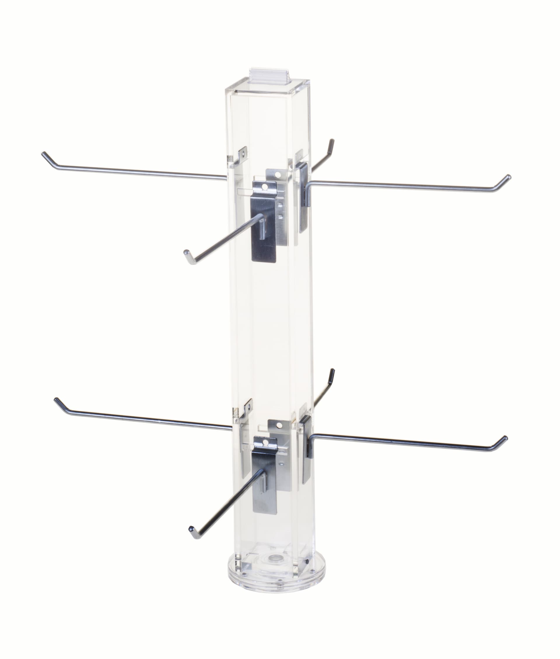 Swipping Rack Counter Spinner Rack with 8
