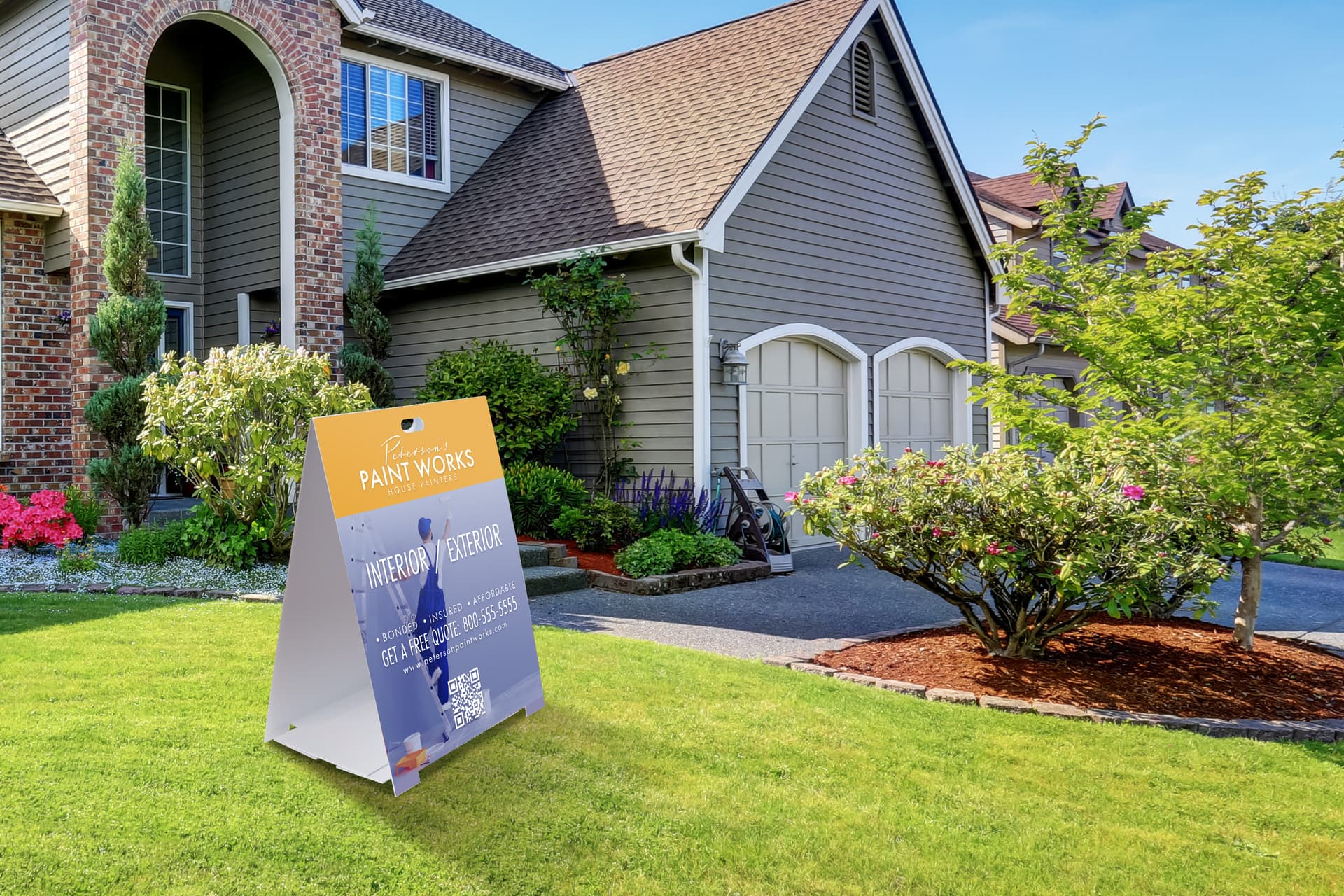 Custom A Frame Advertising Sign | Weatherproof Design | Displays2Go