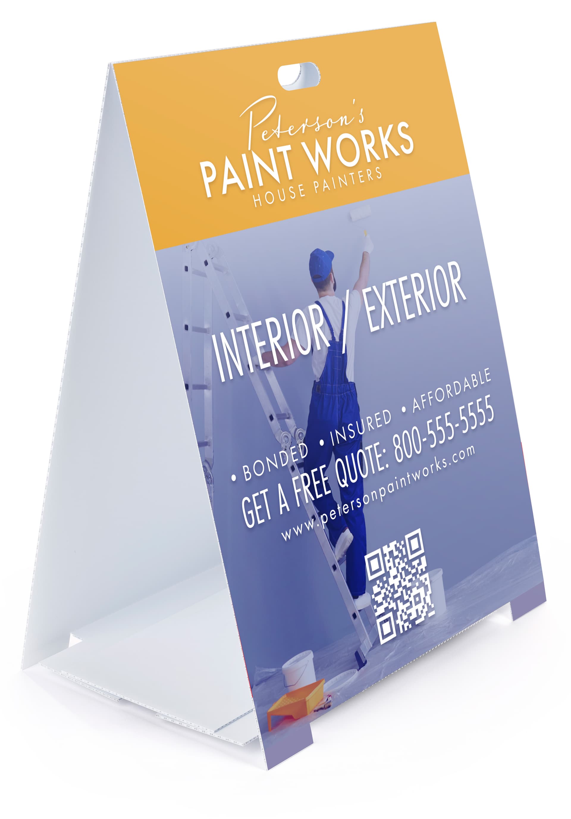 Custom A Frame Advertising Sign | Weatherproof Design | Displays2Go