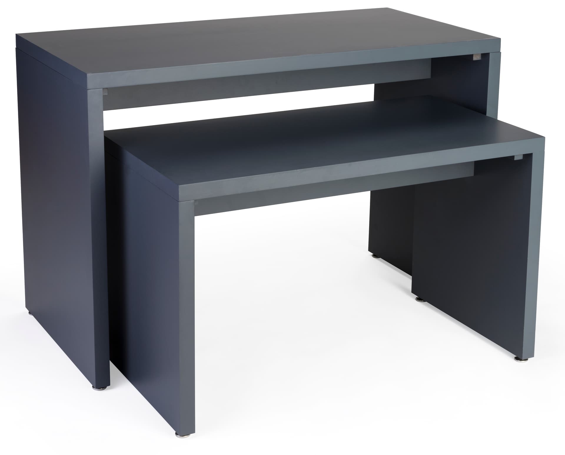 Consul Block Table Block Nesting Console Table Set | 2 Retail Furniture Pieces | Displays2Go