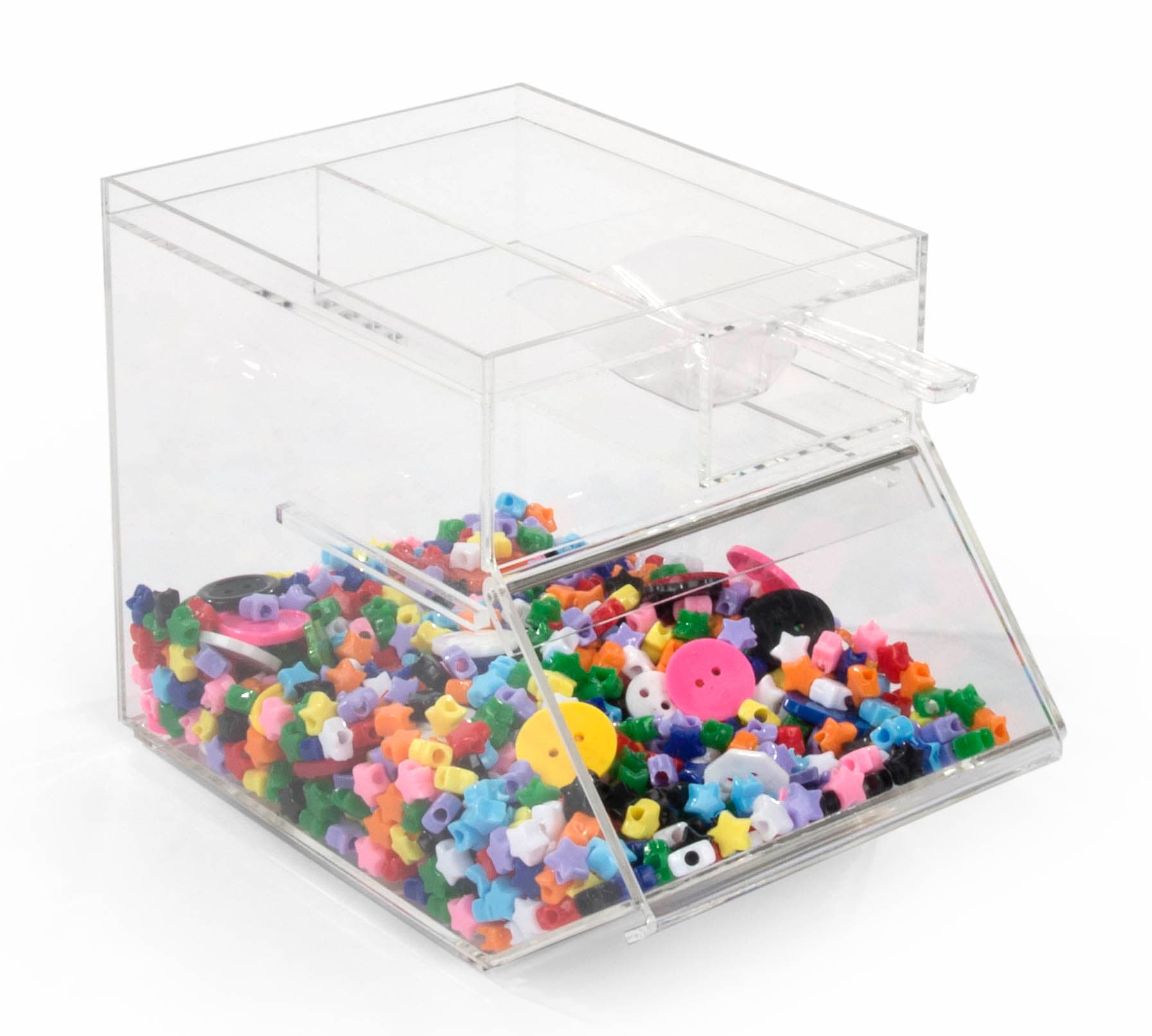 Small Display Containers Plastic Display Container | Stackable Design | Displays2Go