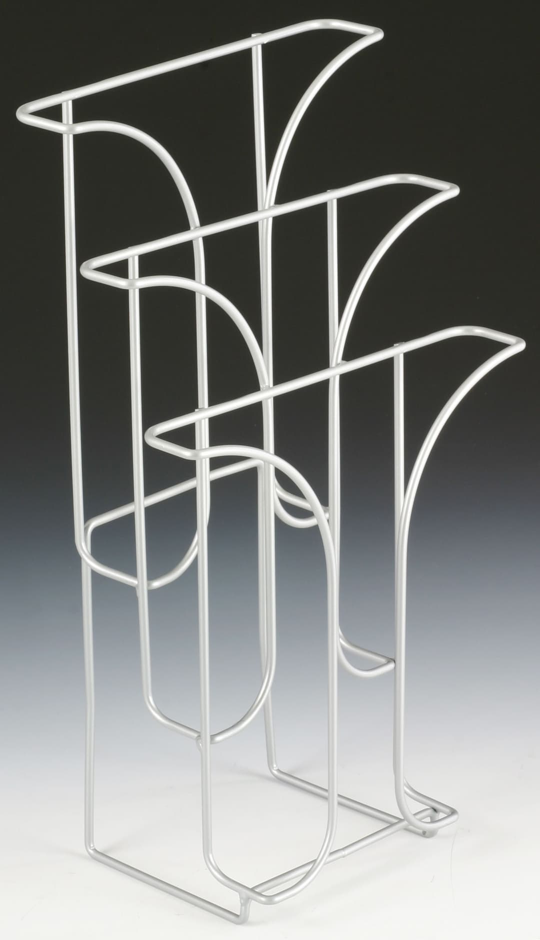 Wire Literature Racks Wire Literature Racks | Tiered with 3 Magazine Sized Pockets | Displays2Go
