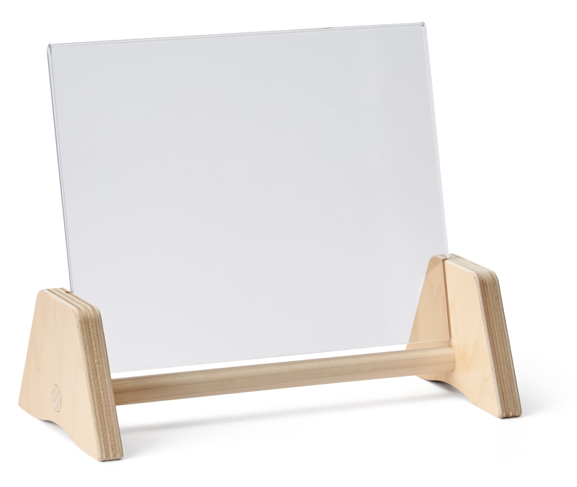Timber Sign Holder Wood Base Sign Holder | 11