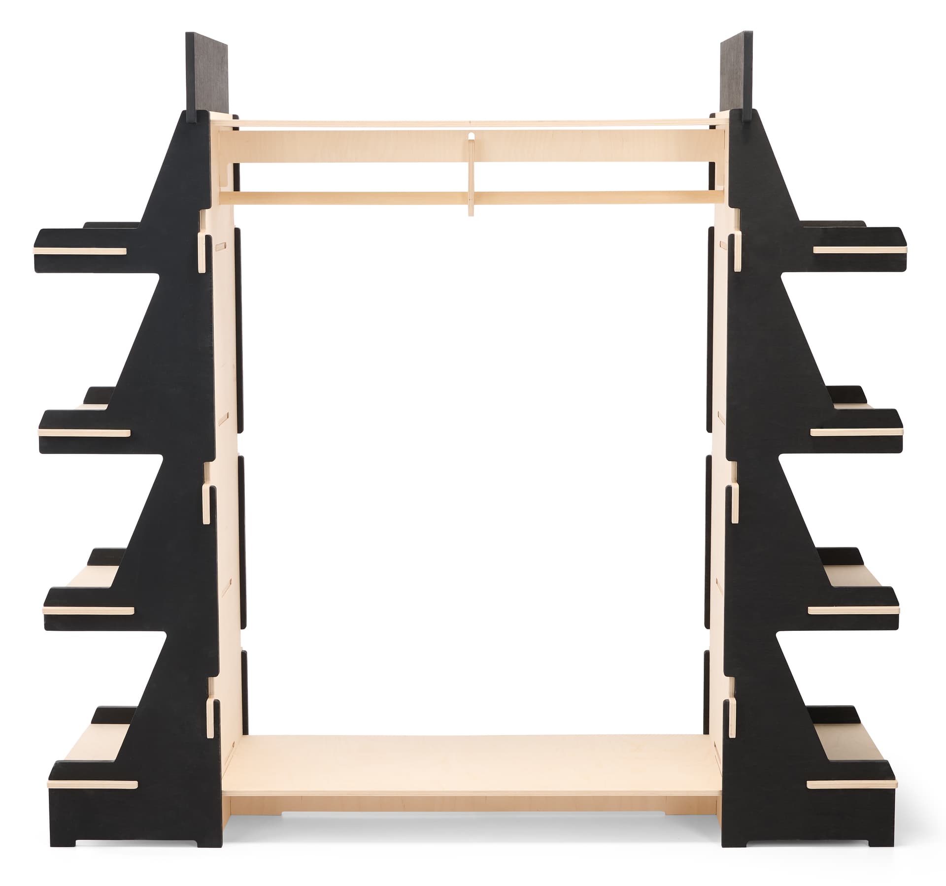 Clothing Rack with Shelves | Sustainable and Contemporary Design ...