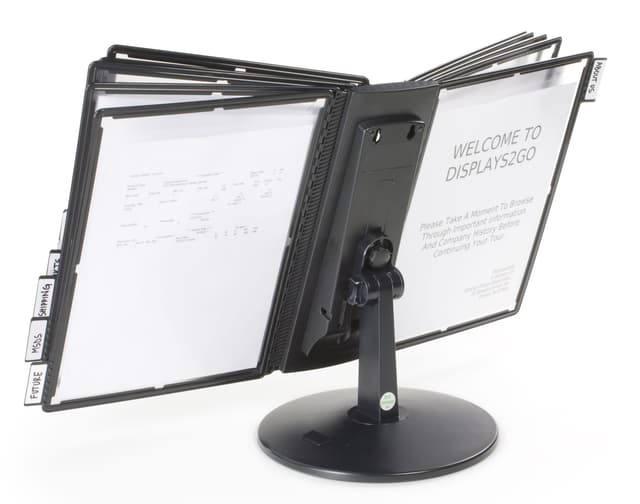 Desktop Reference Guide Ladder System Desktop Reference Guide | (10) Double-Sided Pockets | Displays2Go