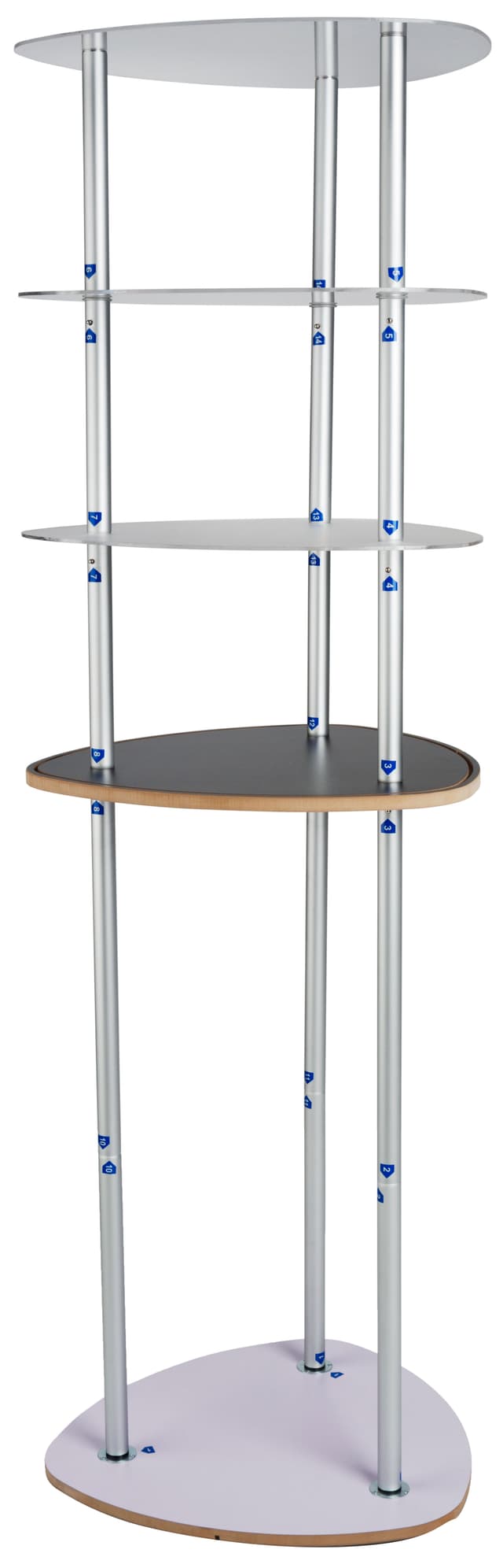 Tower Display Racks Pop Up Display Tower | Storage Available in Counter | Displays2Go