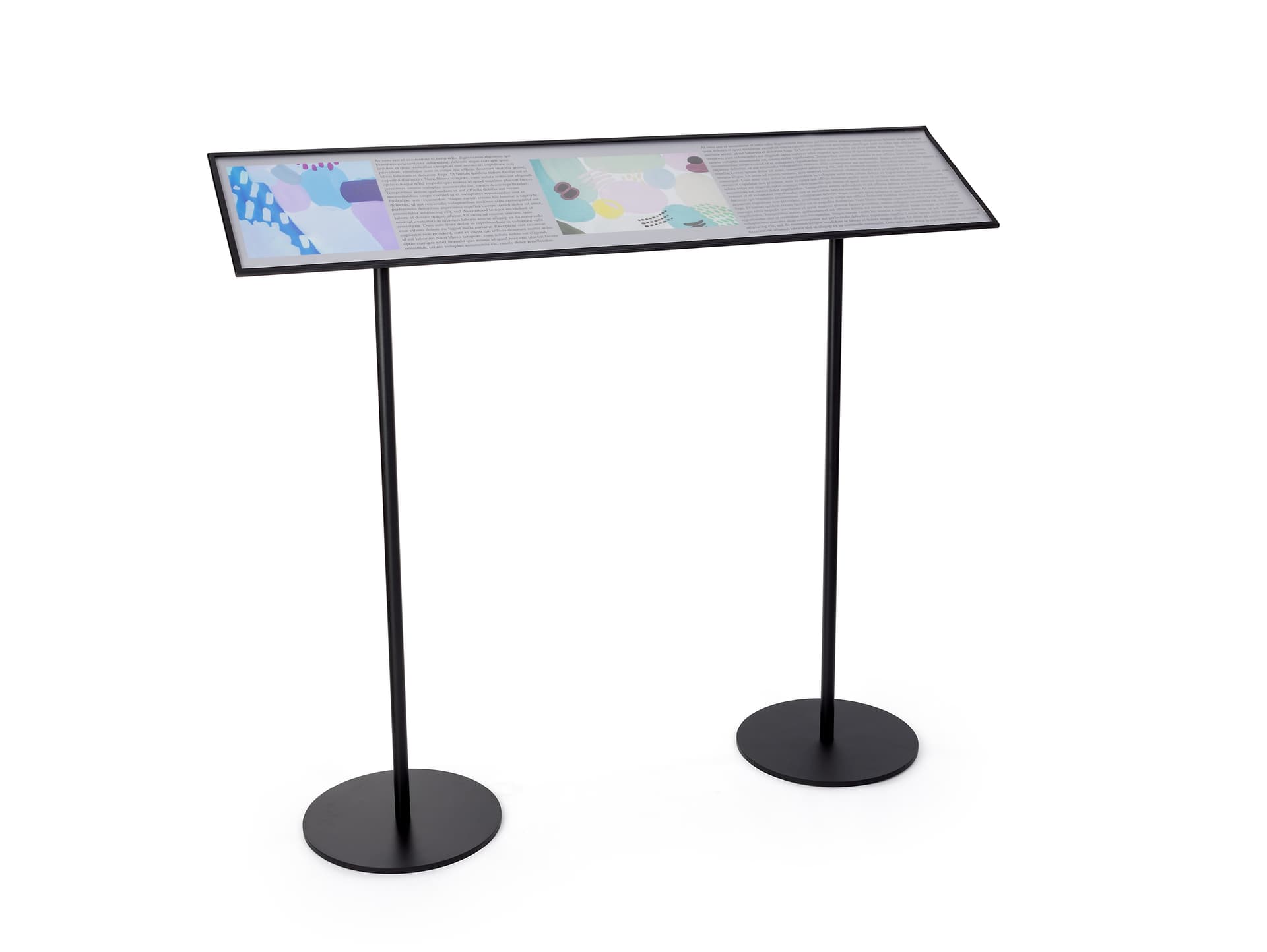 Angled Reader Rail Panel Systems | 48