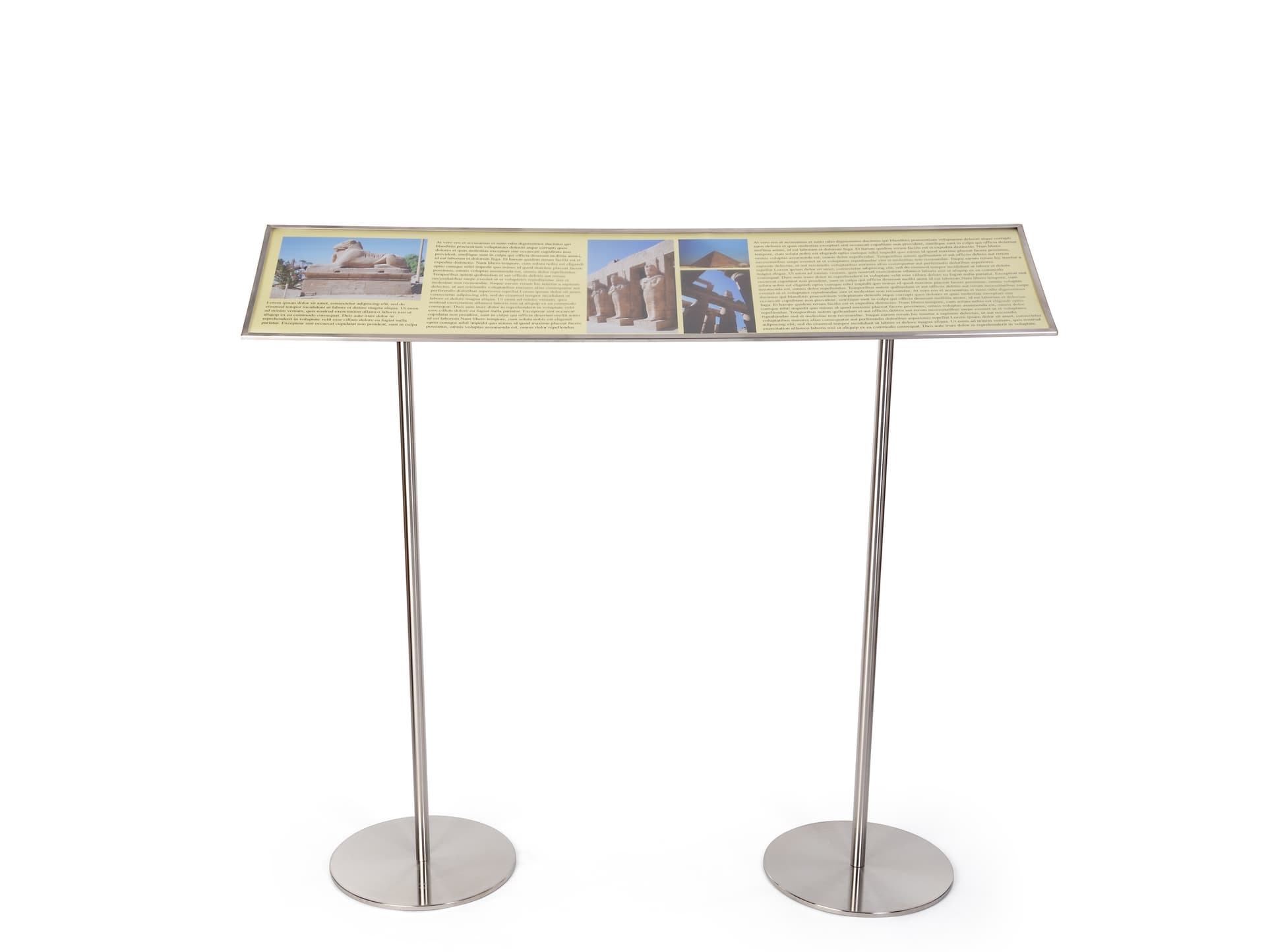 Outdoor Reader Rails Steel Exhibition Reader Rails | 48