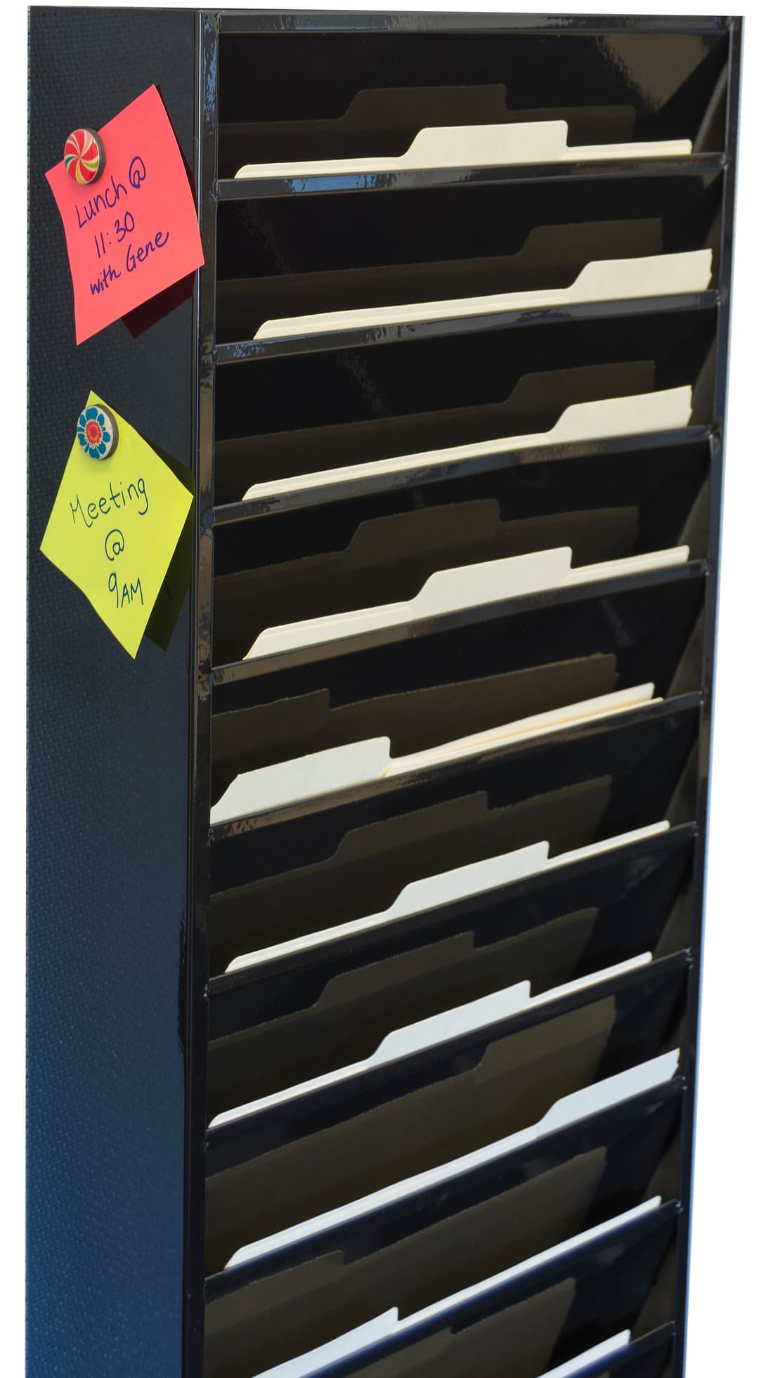 Cubicle File Rack Cubicle Hanging File | Steel Build | Displays2Go