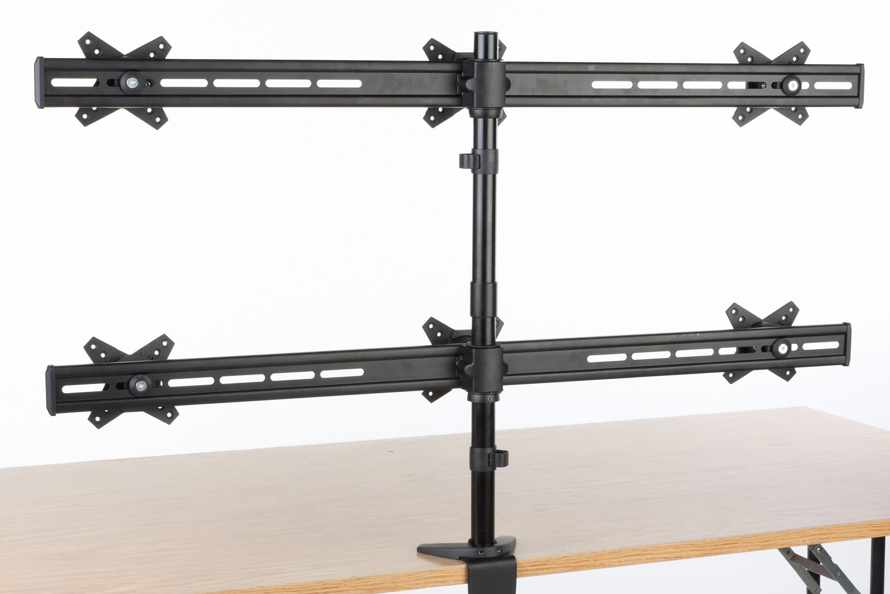 Multiple Monitors Rack Multiple Monitor Mounts | Dual Arm System for Up to (6) TVs | Displays2Go