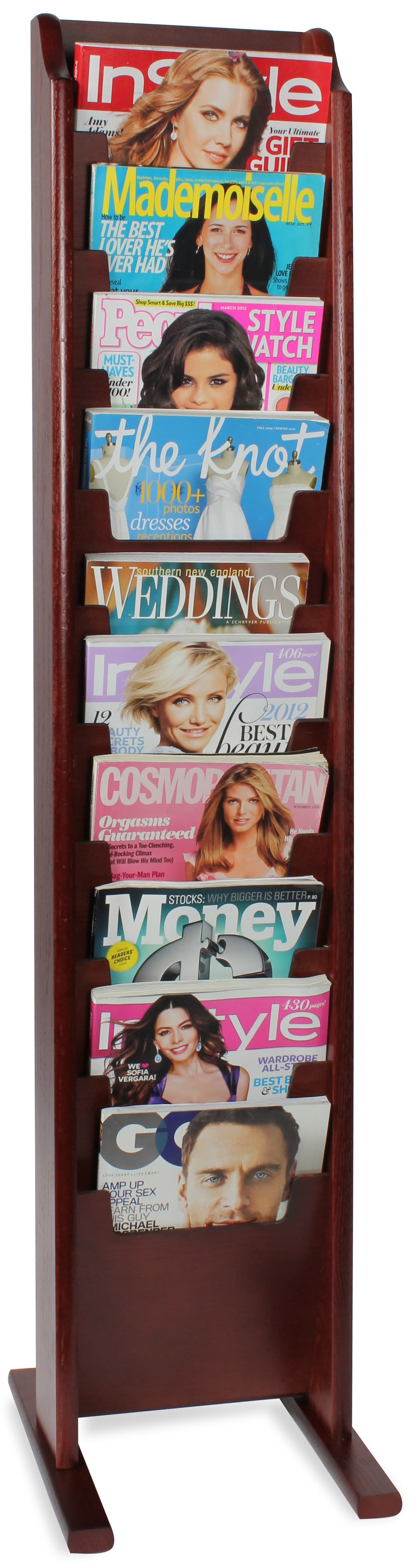 Check Out Magazine Racks These Tall Magazine Racks are 48-3/4