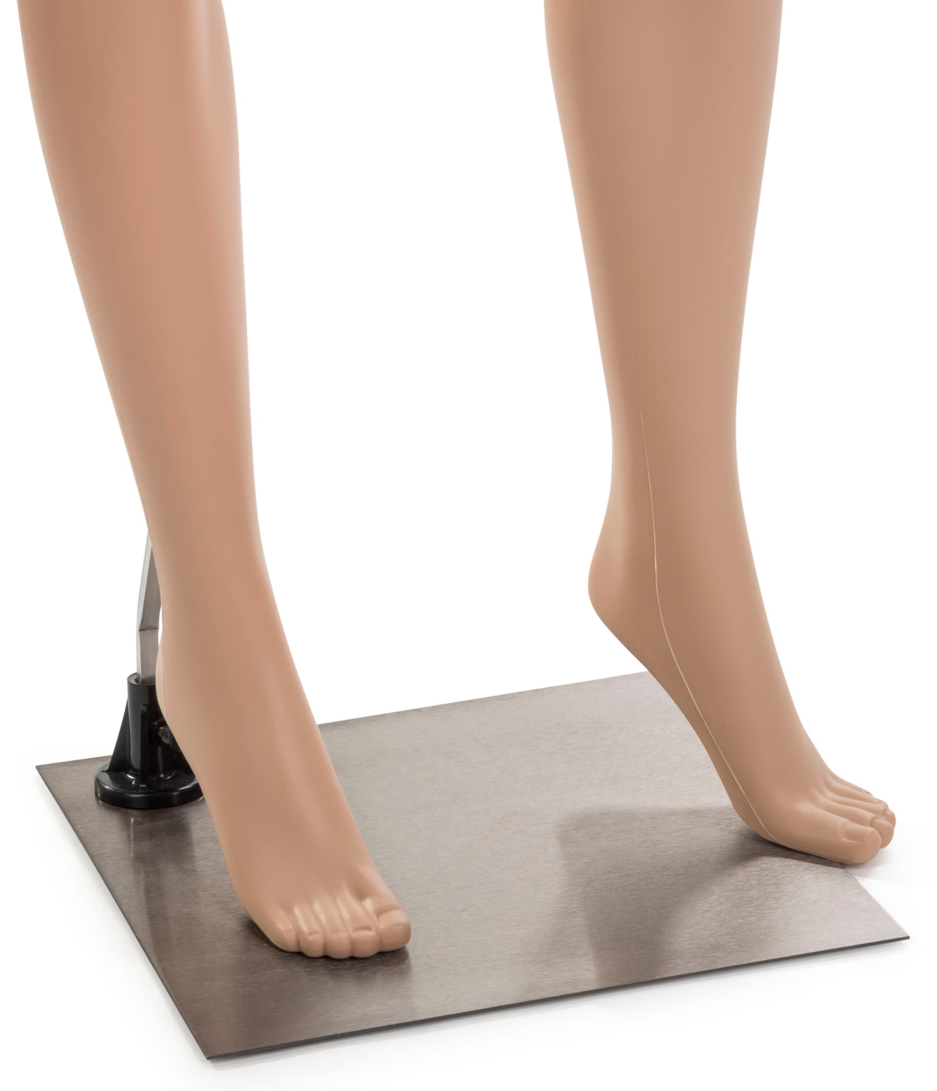 Female Mannequin Leg Form | Metal Base | Displays2Go