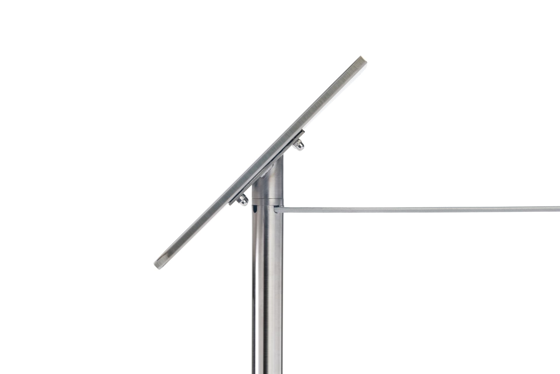 Museum Label Rails Museum Barrier Label Holder | 45-Degree 6 x 8.5 Silver Sign Frame ...