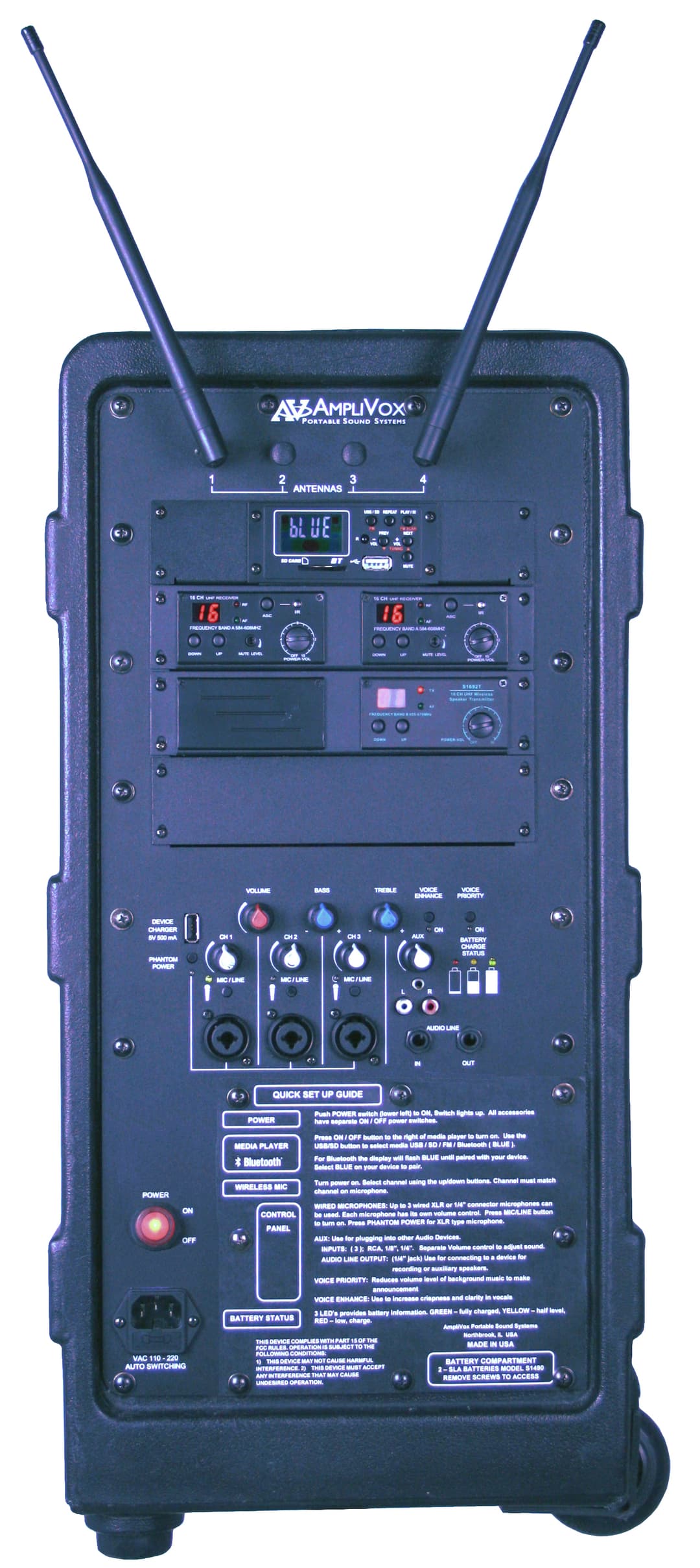 Wireless Portable PA Package - Basic Package | Displays2Go