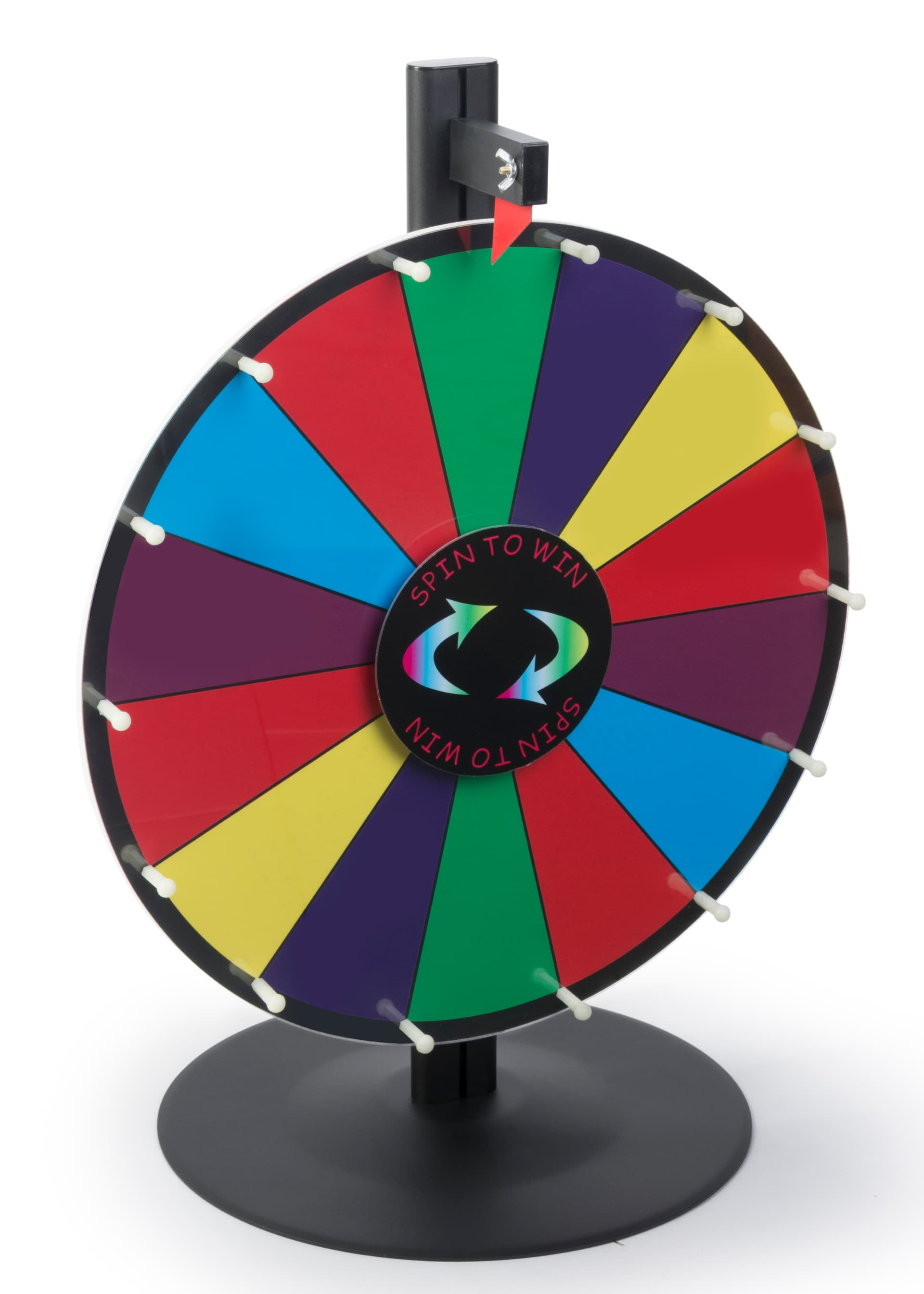 Point Wheel Game Game Spin Wheel | Tabletop Use | Displays2Go
