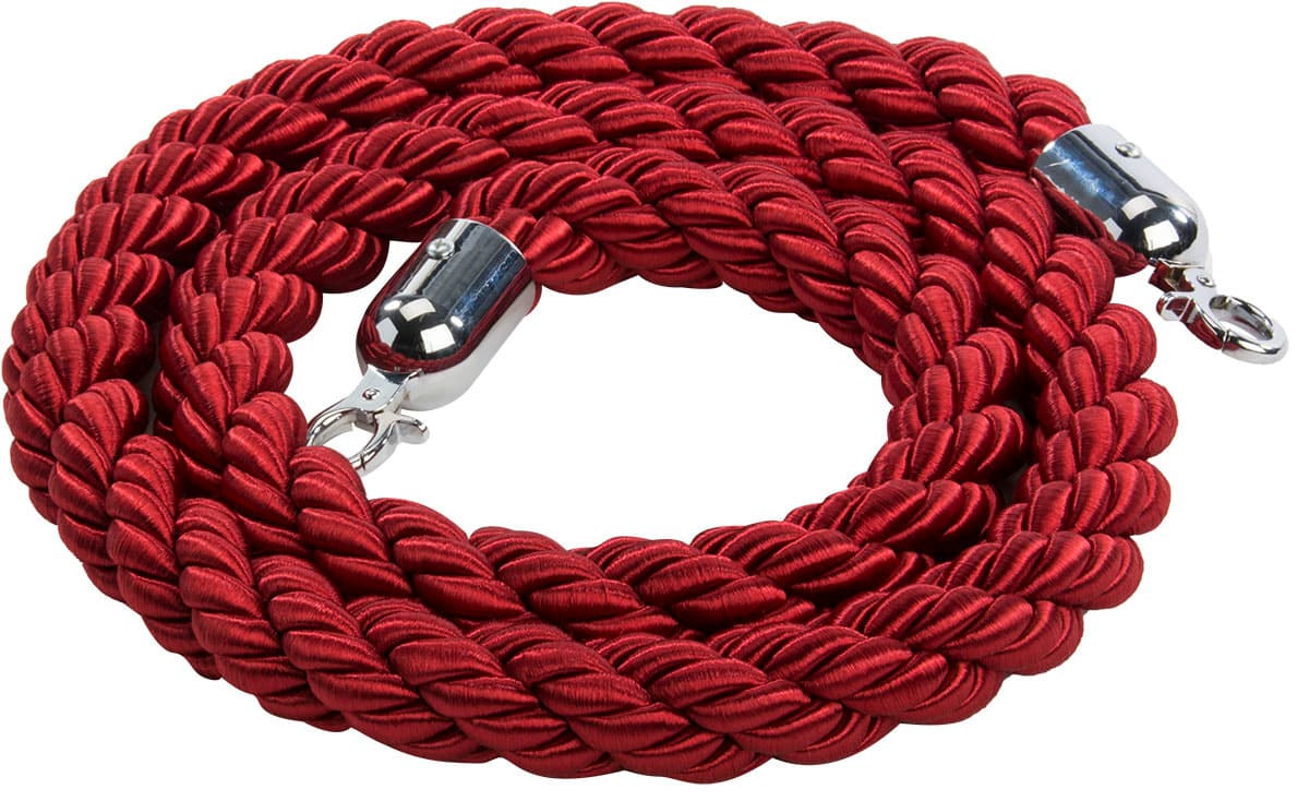 Led Crowed Control Rope Crowd Control Rope | Nylon Twisted Cable | Displays2Go