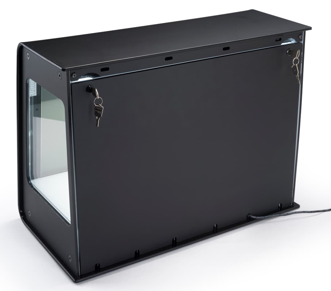 Splashbox Display Transparent Digital Display | 18” LCD Screen | Displays2Go