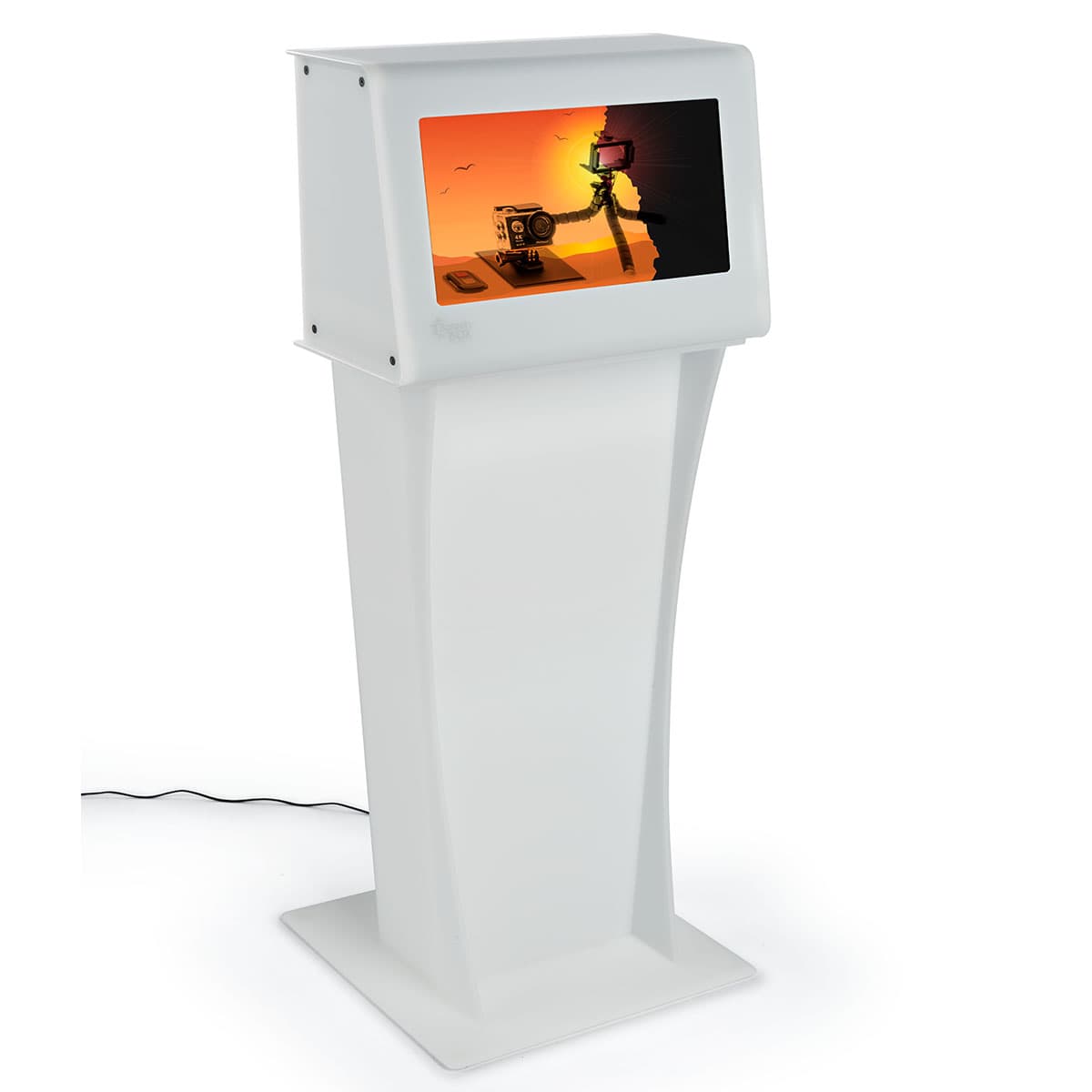 Splashbox Display LCD Transparent Display | Modern Acrylic Housing Composition | Displays2Go