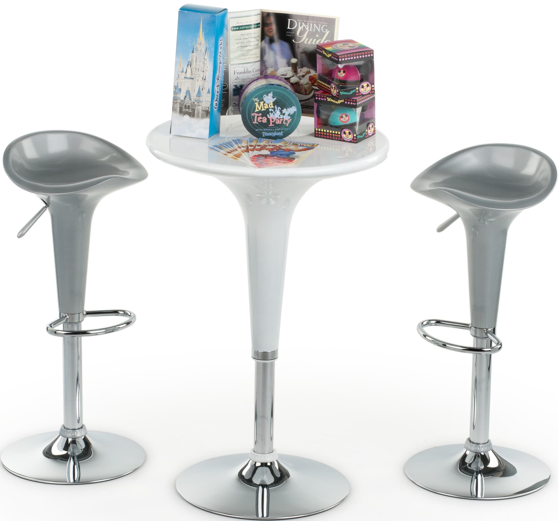 Party Table Stool Stool Table Set is Ergonomically Designed Furniture - 3 Piece Set ...