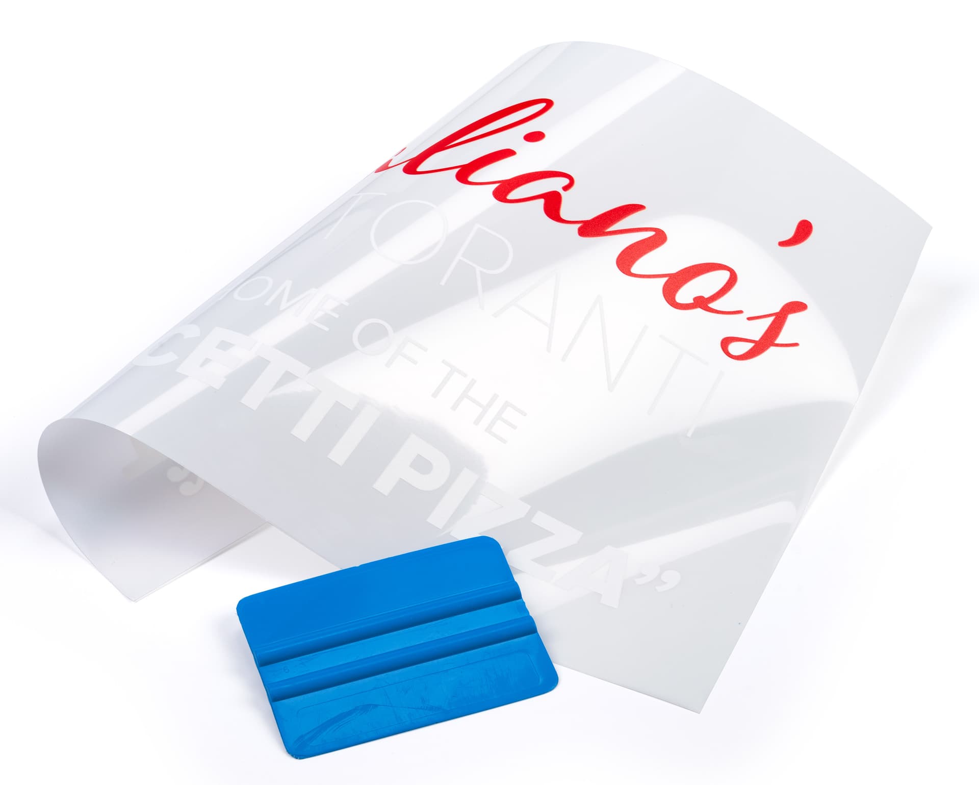 Removeable Sign Removable No Adhesive Vinyl Sign | 10” x 13.75” Custom Cling | Displays2Go