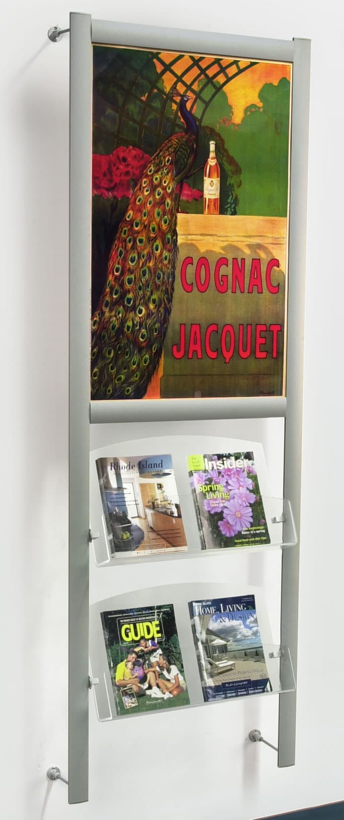 Magazine Rack Signs Magazine Rack | 24 x 36 Poster Frame for Wall | Displays2Go