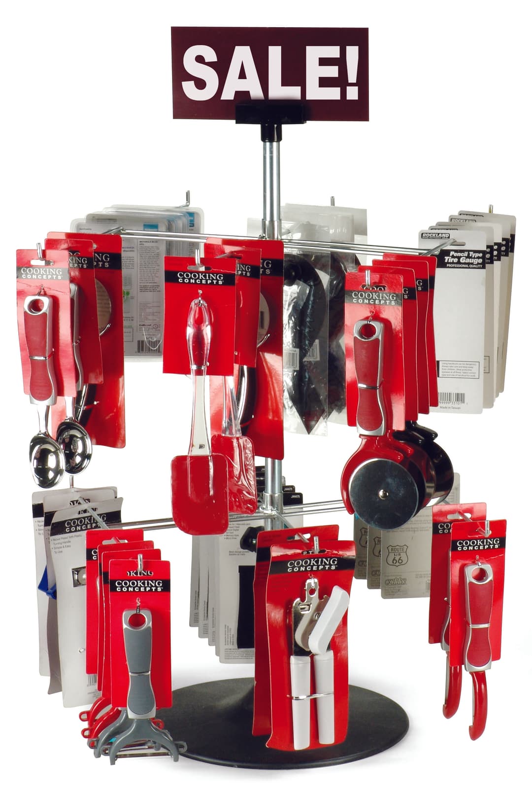 Retail Wire Rack With Peg Hooks | Displays2Go